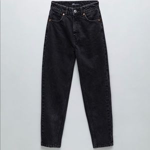 Zara Black Boyfriend Jeans